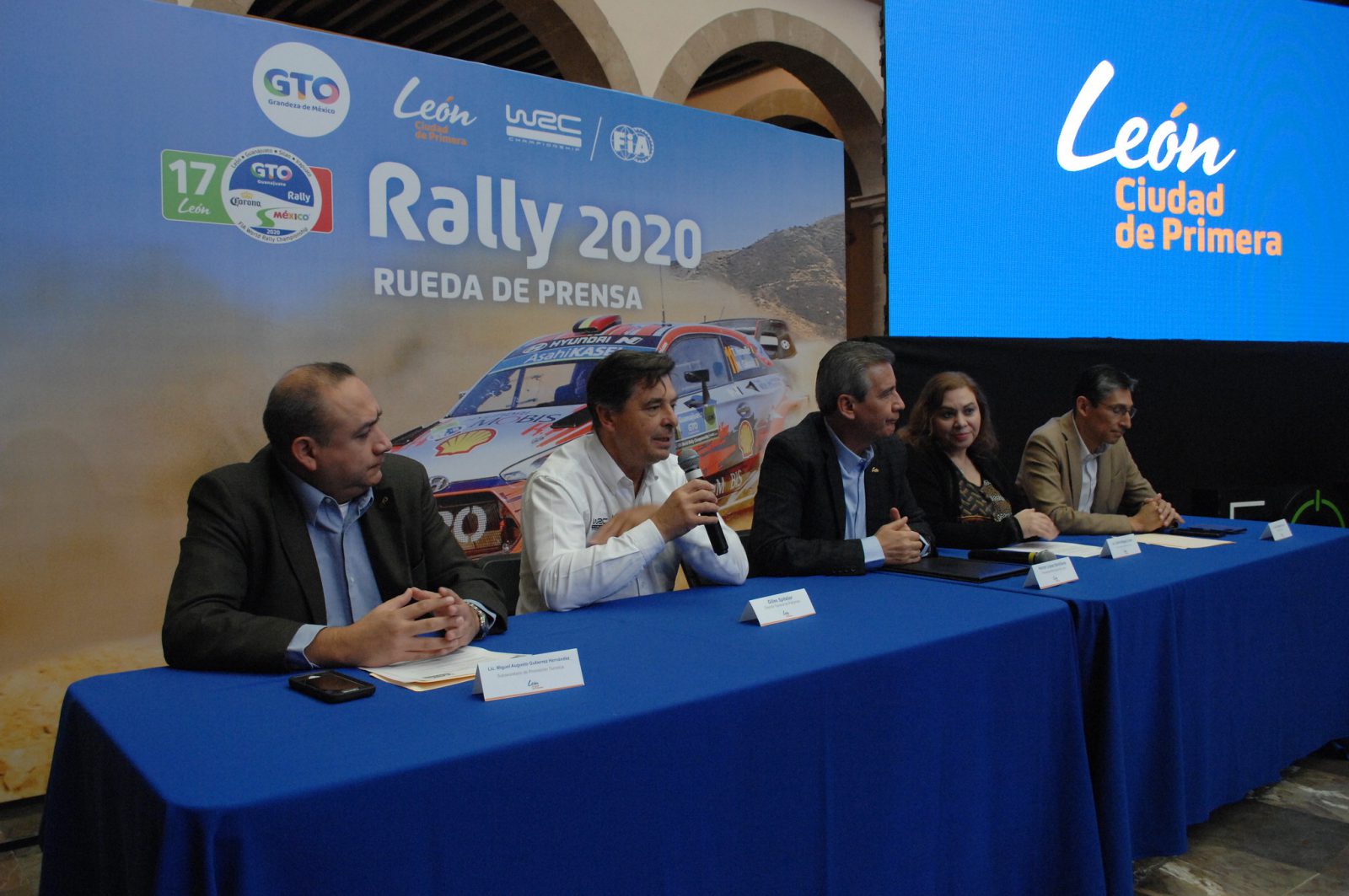 El Rally Guanajuato Corona Llega al Centro de León en 2020
